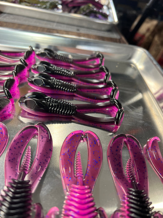 4” Rippin Frog (5 pack) Because of high demand please allow 48 hours for shipping on orders containing frogs.